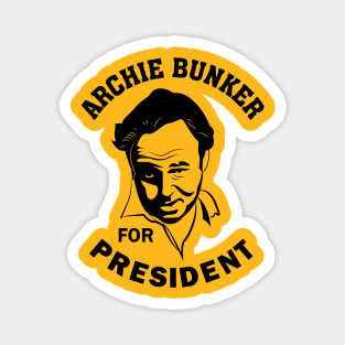 Archie for President Magnet