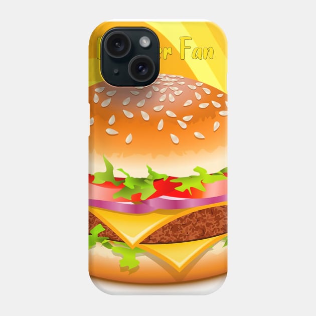 Burguer Fan Phone Case by PjesusArt