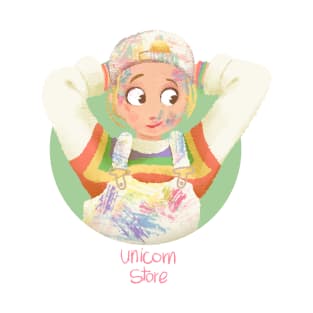 the girl unicorn store T-Shirt