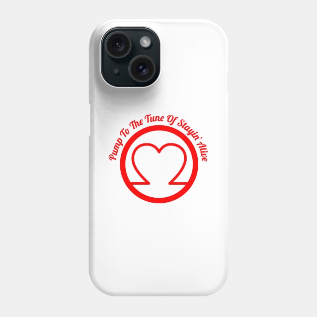 The Office Pump To The Tune Of Stayin' Alive Phone Case by felixbunny