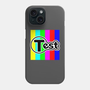 Test - bright colors Phone Case