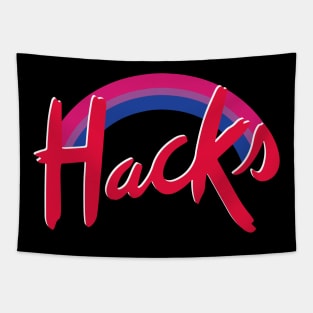 Hacks Bisexual Rainbow Tapestry