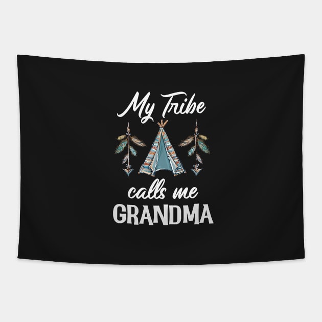 My Tribe Calls Me Grandma Tapestry by BDAZ