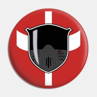 Lightspeed Rescue Red Ranger Visor Pin