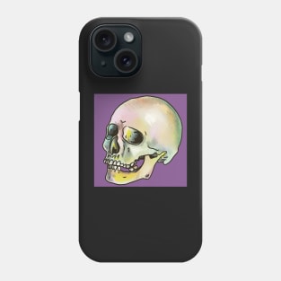 Purple Skull Phone Case