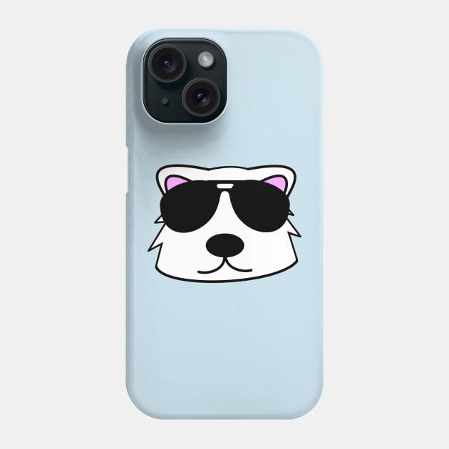 Chill Bear Phone Case by flimflamsam