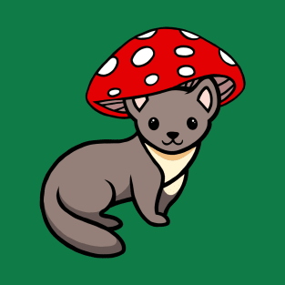 European pine marten mushie T-Shirt