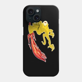 Raging Reptile (no background) Phone Case