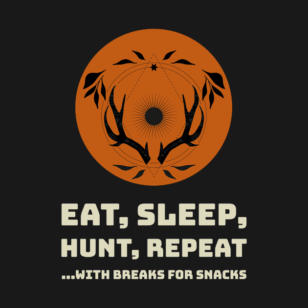 Eat, Sleep, Hunt, Repeat by flodad