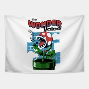 The wonder Voice Carnivorous Flower Tapestry