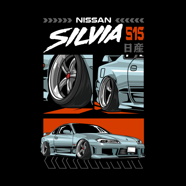 Iconic Silvia S15 Car by milatees