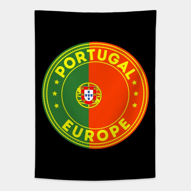 Portugal Europe Tapestry by footballomatic