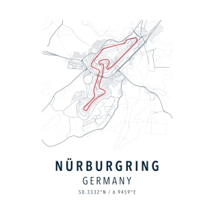 nurburgring simple raceway T-Shirt