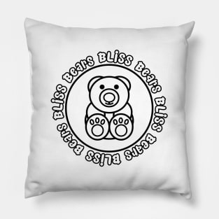 Bliss Bears Logo Pillow