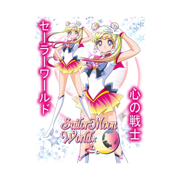 Sailor World (canvas & stickers) by SailorMoonWorld.IT