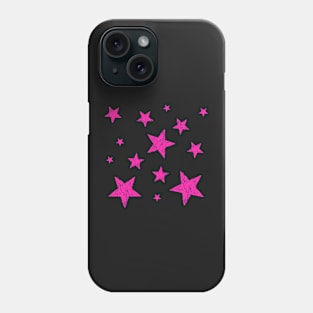 Pink Stars Phone Case