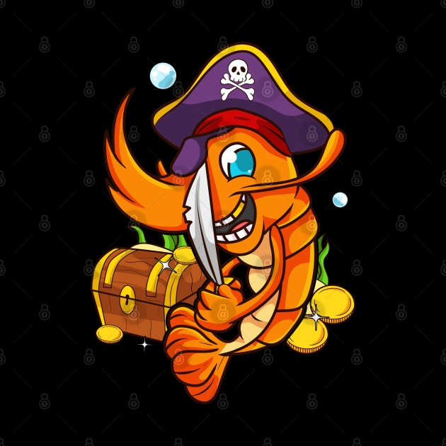 Shrimp Pirate by E