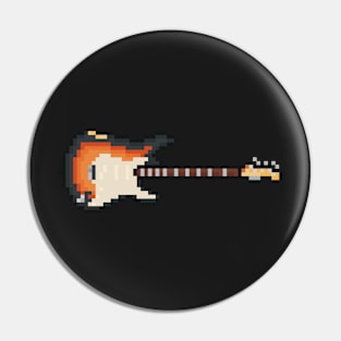 Pixel 1960 Sunburst Guitar Pin