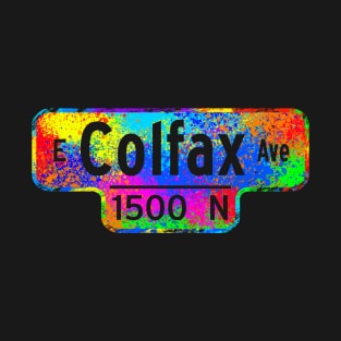 East Colfax Street Sign - Color T-Shirt