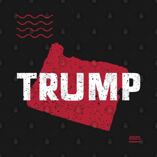 Trump Oregon 2020 - Red Wave, Red State by Family Heritage Gifts