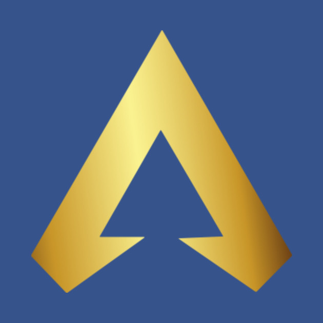 Disover Apex Legends logo gold golden - Apex Legends - T-Shirt