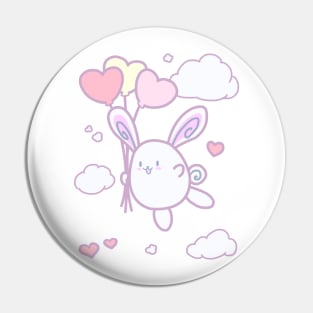 Bun Bun Fly Pin