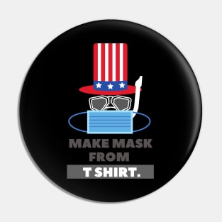 make mask from t shirt Pin