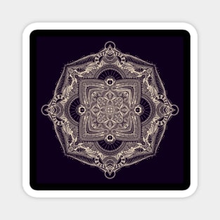 Mandala 04 (Dark Edition) Magnet