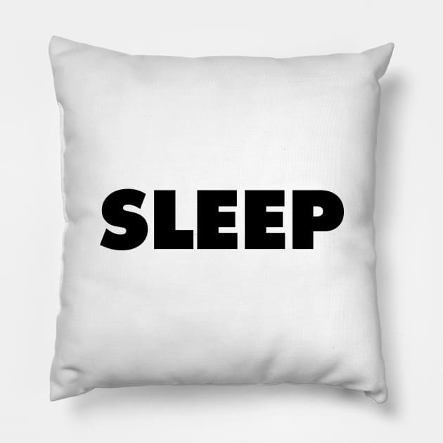 Sleep - They Live Pillow by Nonstop Shirts