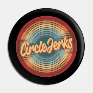 Circle Jerks Vintage Circle Pin