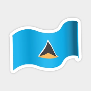 Saint Lucia Magnet