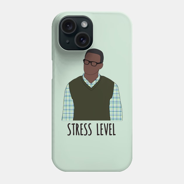 stress level chidi Phone Case by aluap1006