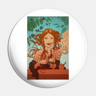 My coffee muse Pin