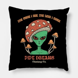 Alien Shroomhead Pillow