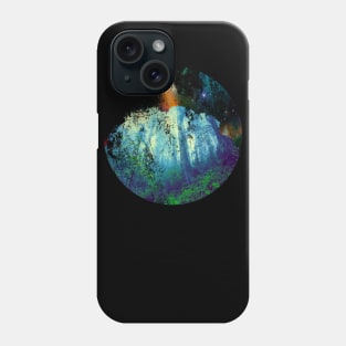 Destroyed Cosmic Wood Phone Case