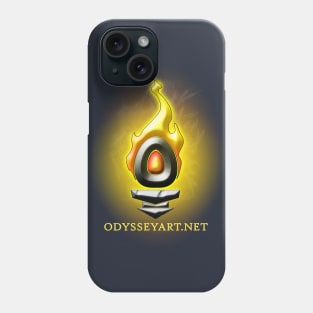 Odyssey Torch Icon Aflame Phone Case