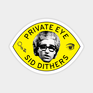 Sid Dithers Private Eye SCTV Magnet