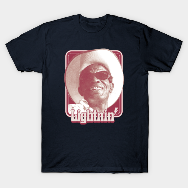 Lightnin' Hopkins Bluesman Retro - Lightnin Hopkins - T-Shirt | TeePublic