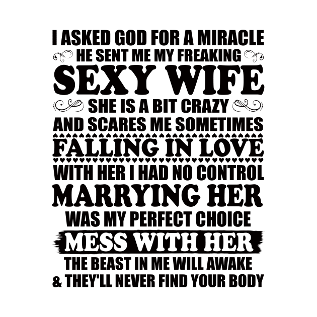 I Asked God for a Miracle He Sent Me My Freaking Sexy Wife by peskybeater