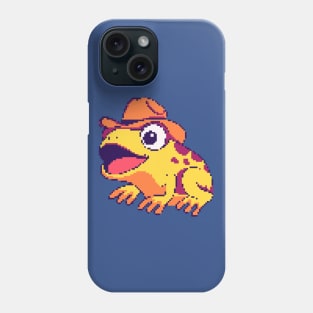 Frog with hat Phone Case