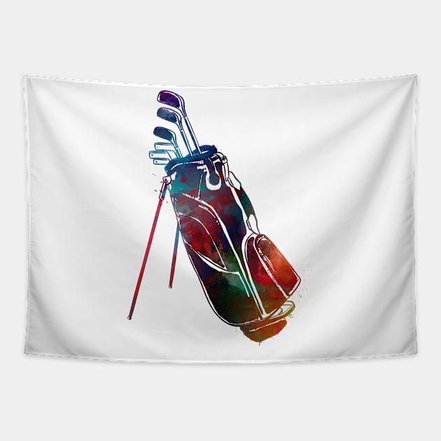 Golf player sport #golf #sport Tapestry by JBJart