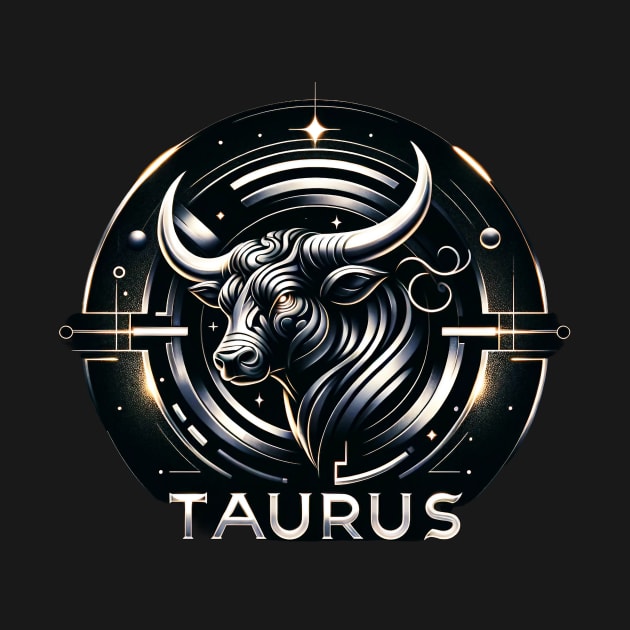 Celestial Taurus Emblem Apparel by crazytshirtstore