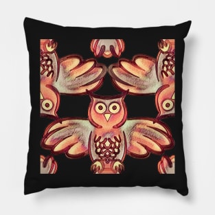 Psycho Owl Pillow