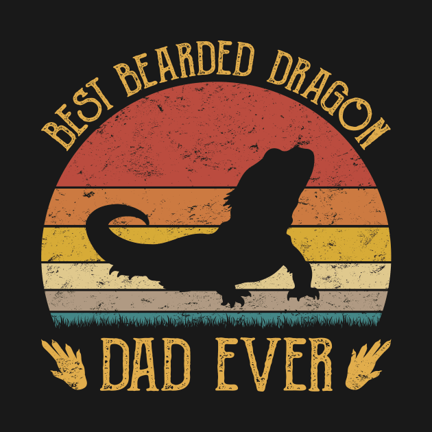 Best Bearded Dragon Dad Ever by HenryClarkeFashion