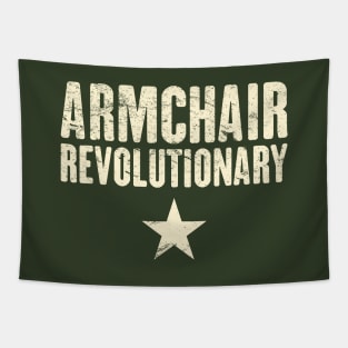 Armchair Revolutionary with Star Tapestry