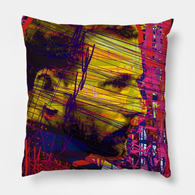 Bora Stankovic Pillow by Exile Kings 