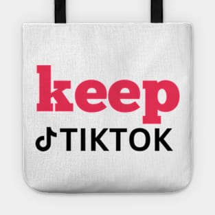 KEEP tiktoK Tote