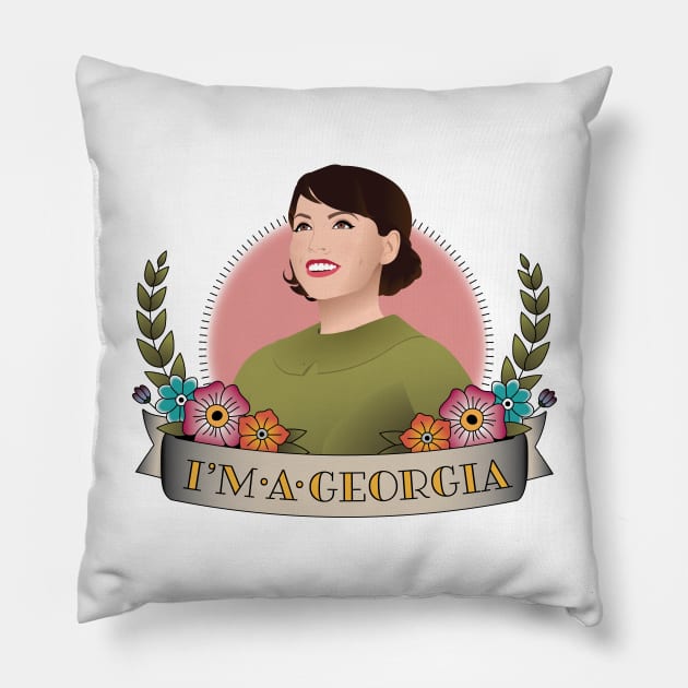 I'm a Georgia Pillow by CreativeHermitCo