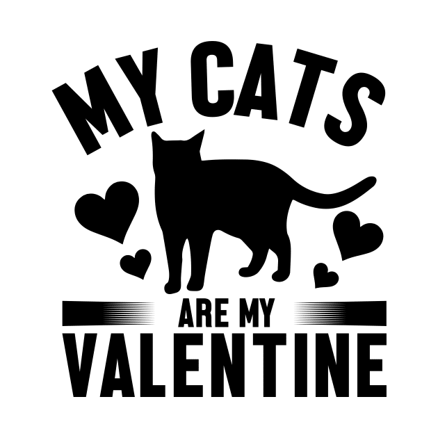 My cats are my valentine by livamola91