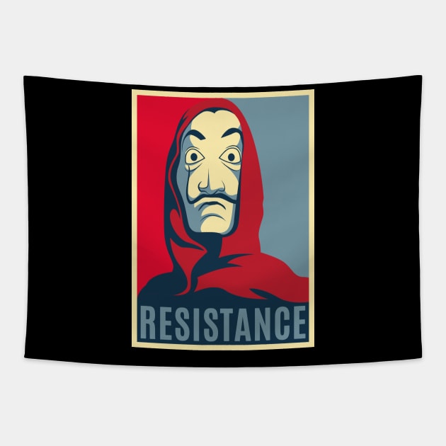 Obey Resistance Tapestry by akawork280